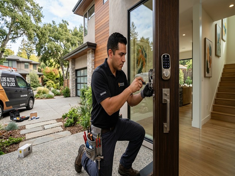 Rekeying deadbolt at Los Altos CA home after move-in